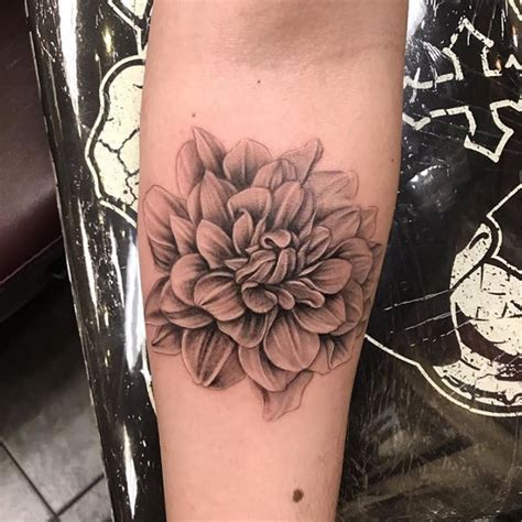 dahlia tattoo